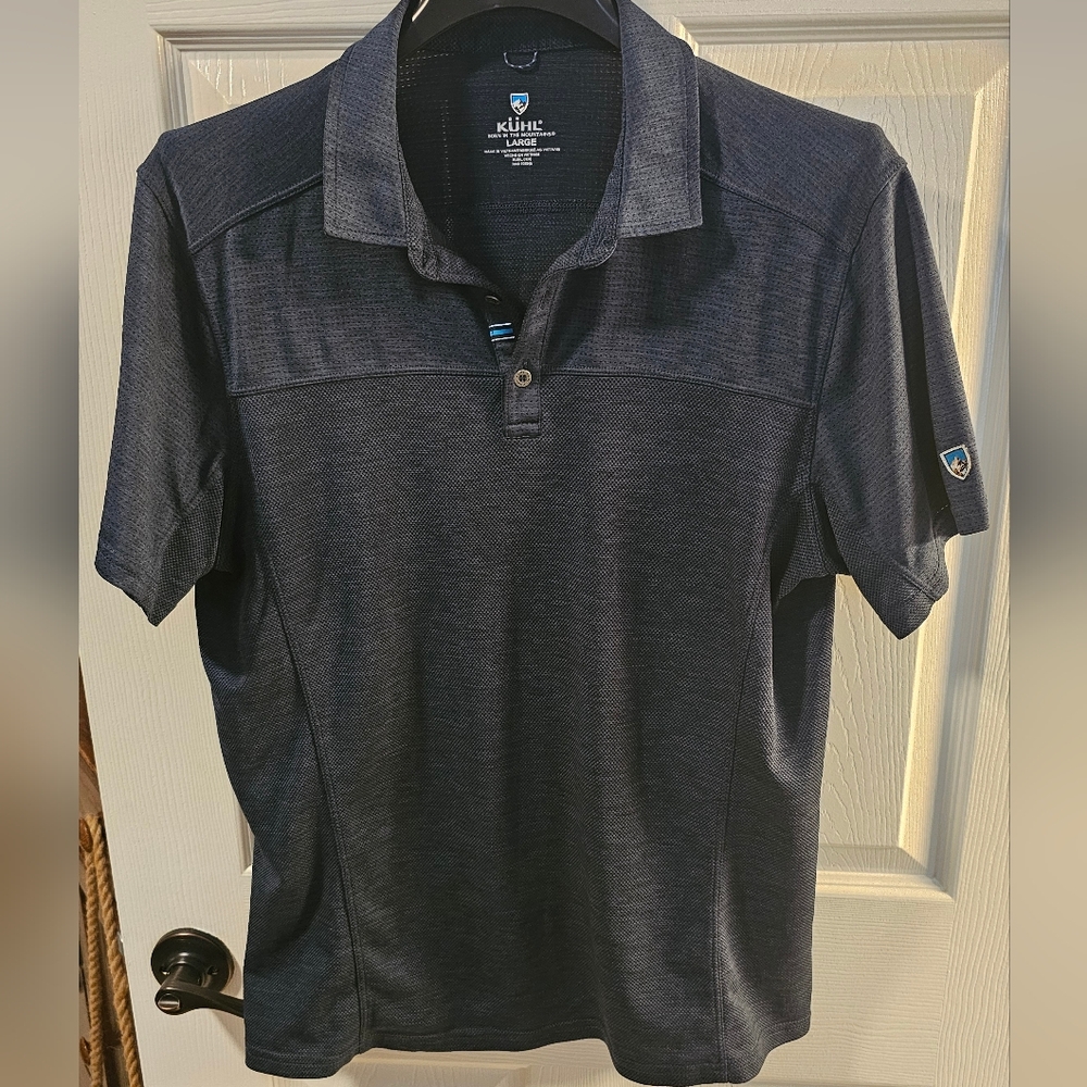 Kuhl Men's Polo Shirt - Dark Gray